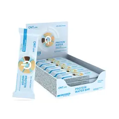 QNT - Pack x12 Barra de Proteina Wafer Yogurt Vainilla 420gr