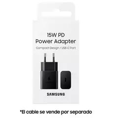 SAMSUNG - Cargador de Pared 15W Galaxy TAB A7 Lite Color Negro