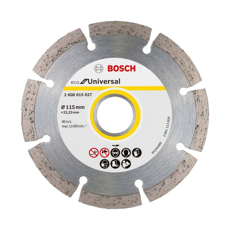Disco Diamantado Eco Universal 4 1/2 " Segmentado 115 x 2.0 mm