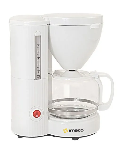 Cafetera de 6-8 Tazas ICM608 Blanca