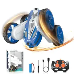 GENERICO - Carro a control remoto STUNT CAR DRIFTING Azul