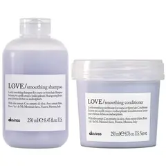 DAVINES - Shampoo Anti Frizz 250ml + Acondicionador Love Smoothing