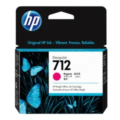HP - Cartucho de Tinta DesignJet 712 Magenta de 29 ml