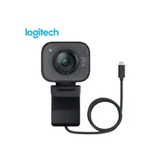 LOGITECH - CAMARA STREAMCAM PLUS FULL HD CON CABLE NEGRO
