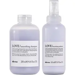 DAVINES - Shampoo Anti Frizz 250ml + Sérum Perfector Love Smoothing