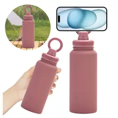 PRO ATHLETIC - Tomatodo con Magsafe 1 Litro Ideal Gimnasio - Palo Rosa