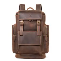 ARMUZ - MOCHILA DE CUERO VACUNO 7583 (LAPTOP 15")