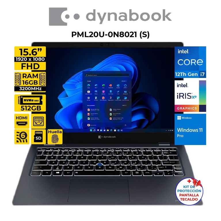 LAPTOP I7-12TH 16GB 512GB Windows 11Pro