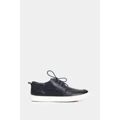 VELEZ - Vélez Botas Casual Replay De Cuero Para Hombre Liso Azul