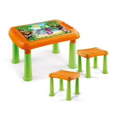 POLINPLAST - MESA POLIN DECORADA III