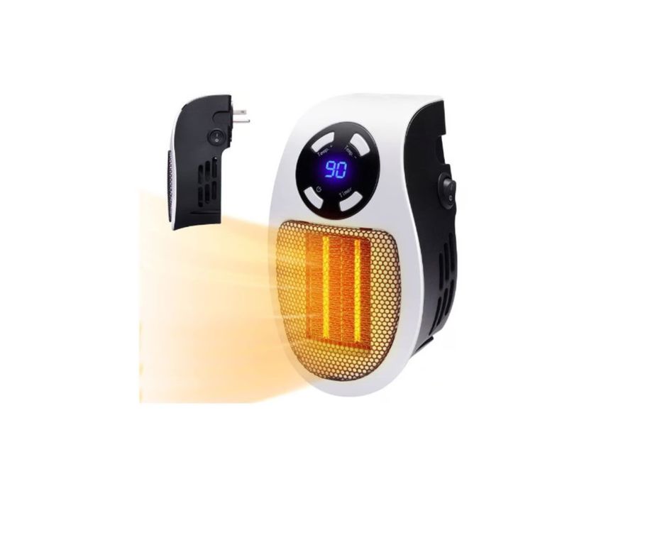 Calentador Portatil Eléctrico Con Control Remoto 500W