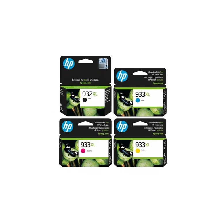 Kit Tinta 932XL 933XL Cyan Magenta Amarillo Negro Original