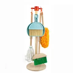GULI GULI - JUEGO DE LIMPIEZA DE MADERA PARA NIÑOS MONTESSORI