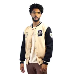 DM DEXMEN - Casaca Dexmen Paño Bordada Beige
