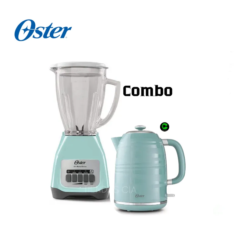 Combo Licuadora BLSTKAGVPB 1.5 L + Hervidor BVSTKT4177V 1.7 L
