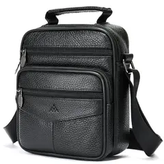 ALDEBARAN - Morral de Cuero Vacuno 6107 de Diseño Práctico y Moderno