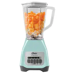 OSTER - Licuadora 2 velocidades más pulso y vaso de vidrio BLSTKAGVPB