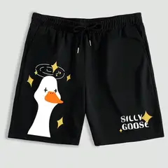 YANSUS - Short Hombre Algodon Silly Goose pato