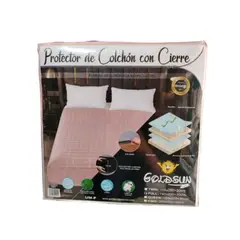 CUTE - FORRO DE COLCHÓN IMPERMEABLE DE 2 PLAZAS