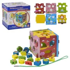 GENERICO - Cubo Didáctico Montessori Multifuncional