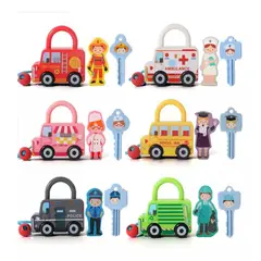 GENERICO - Carros Didácticos de Profesiones con Cerradura