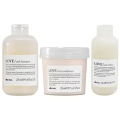 DAVINES - Shampoo Elastizante 250ml + Acondicionador + Crema Love Curl
