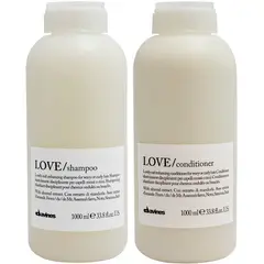 Davines - Shampoo Elastizante 1000ml + Acondicionador Love Curl
