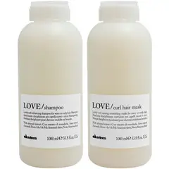 Davines - Shampoo Elastizante 1000ml + Mascarilla Love Curl