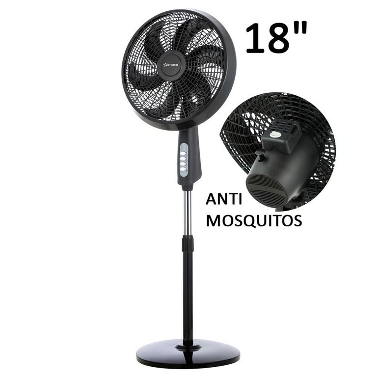 Ventilador Anti-Mosquito FSM7518MK Negro