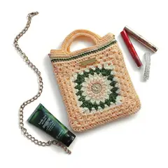 GENERICO - Bolso de Mano Tejido a Mano Diseño Único