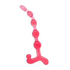 BAILE - Plug Anal Varita Bolas Chinas 20 cm x 2,5 cm Maguito Estimulador