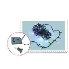 GENERICO - Luces para Árbol 400 Led Multicolor musical