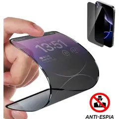 GENERICO - Mica Anti Espía Para iPhone 15 Pro Ceramica Mate Anti-Espía