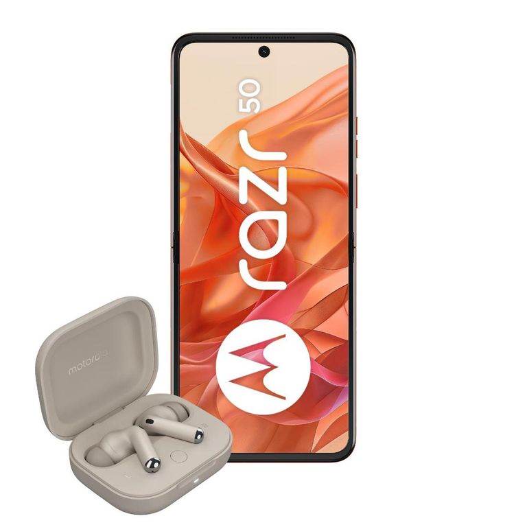 MOTO RAZR 50 12+512 GB Naranja + Moto Buds