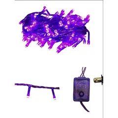 GENERICO - Luces para Árbol 400 luces led fucsia musical