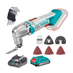 TOTAL TOOLS - HERRAMIENTA MULTIFUNCIÓN RENOVATOR 20V +BAT 2.0 LLAVE TIPO L