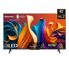 HISENSE - TV 43 QLED 4K UHD Google TV 43Q6N