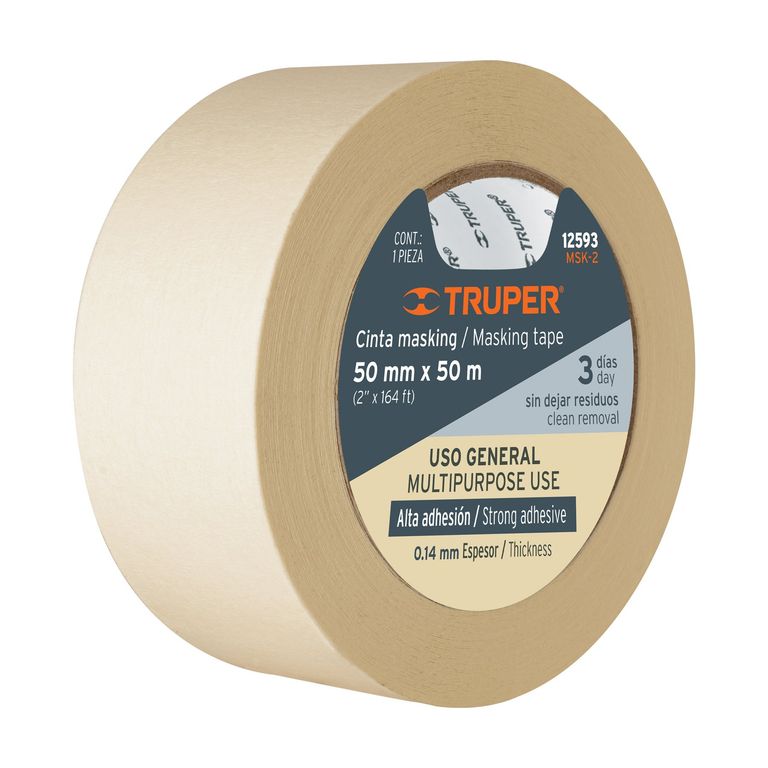 Cinta 2" x 50m Masking Tape 12593