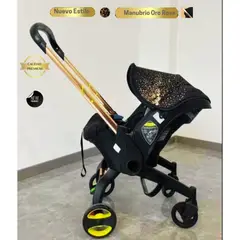 GENERICO - Coche de Para Bebé “Donna Golden” Multifuncional 4 en 1