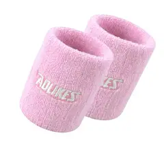 AOLIKES - Muñequeras Deportivas A-0235 Absorbente Rosado