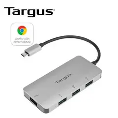 TARGUS - HUB USB-C 4-PORT USB-A 3.0 GRAY