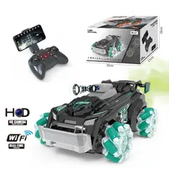 GENERICO - Carro A Control Con Cámara HD Wifi Bota Humo sonido Y Luces
