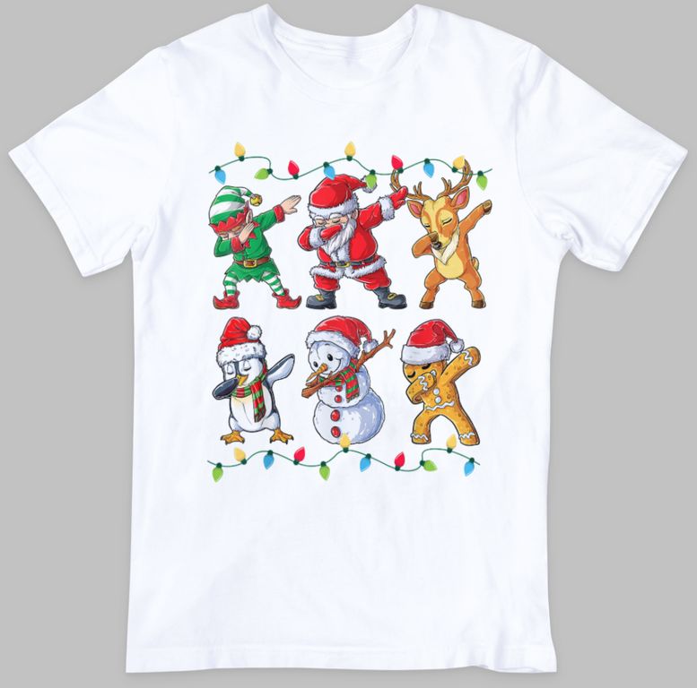 POLO UNISEX MODELO NAVIDEÑO