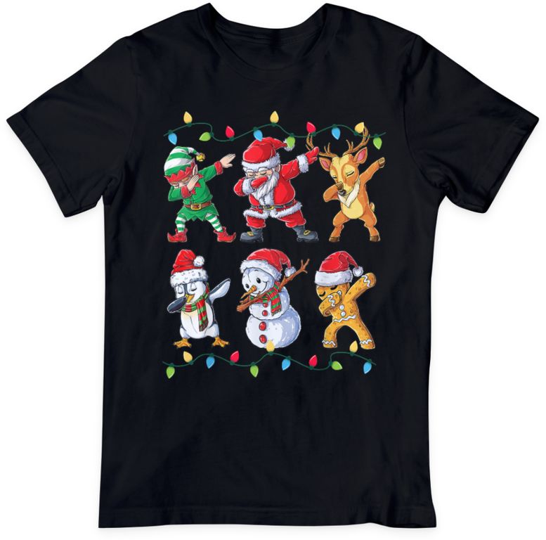 POLO UNISEX MODELO NAVIDEÑO