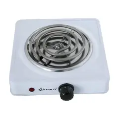 IMACO - Cocina Eléctrica 1 Hornilla HP-1000 Blanco