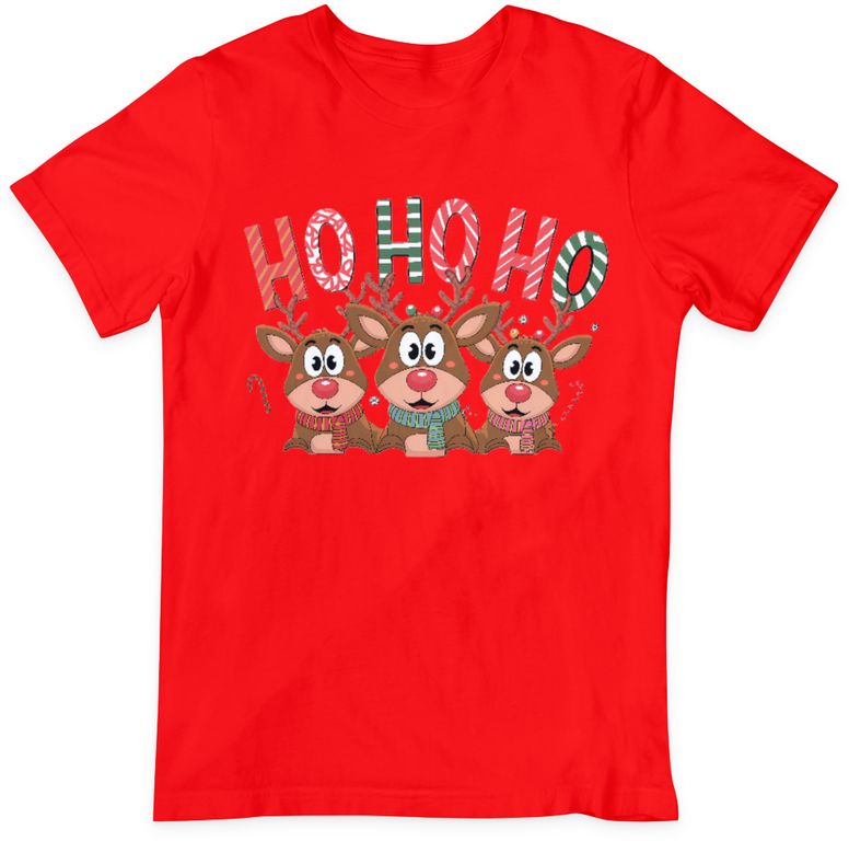 POLO UNISEX MODELO NAVIDEÑO