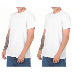 NEW YORK STARS - Pack Duo Blanco Basico - Polo Blanco manga corta