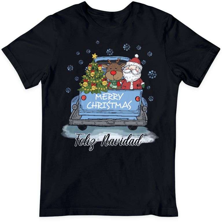 POLO UNISEX MODELO NAVIDEÑO