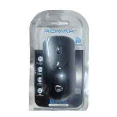 ROMAX - Mouse Inalámbrico Negro