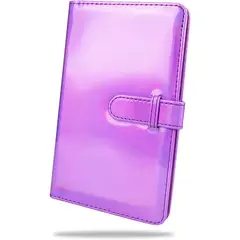 GENERICO - ALBUM PARA FOTOS INSTAX MINI MORADO BRILLANTE - 96 FOTOS